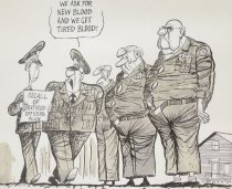 'We ask for new blood and we get tired blood!'